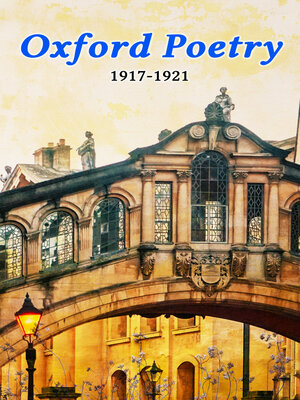 cover image of Oxford Poetry 1917-1921